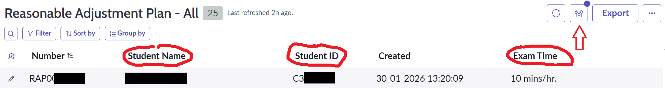 ServiceNow Screenshot
